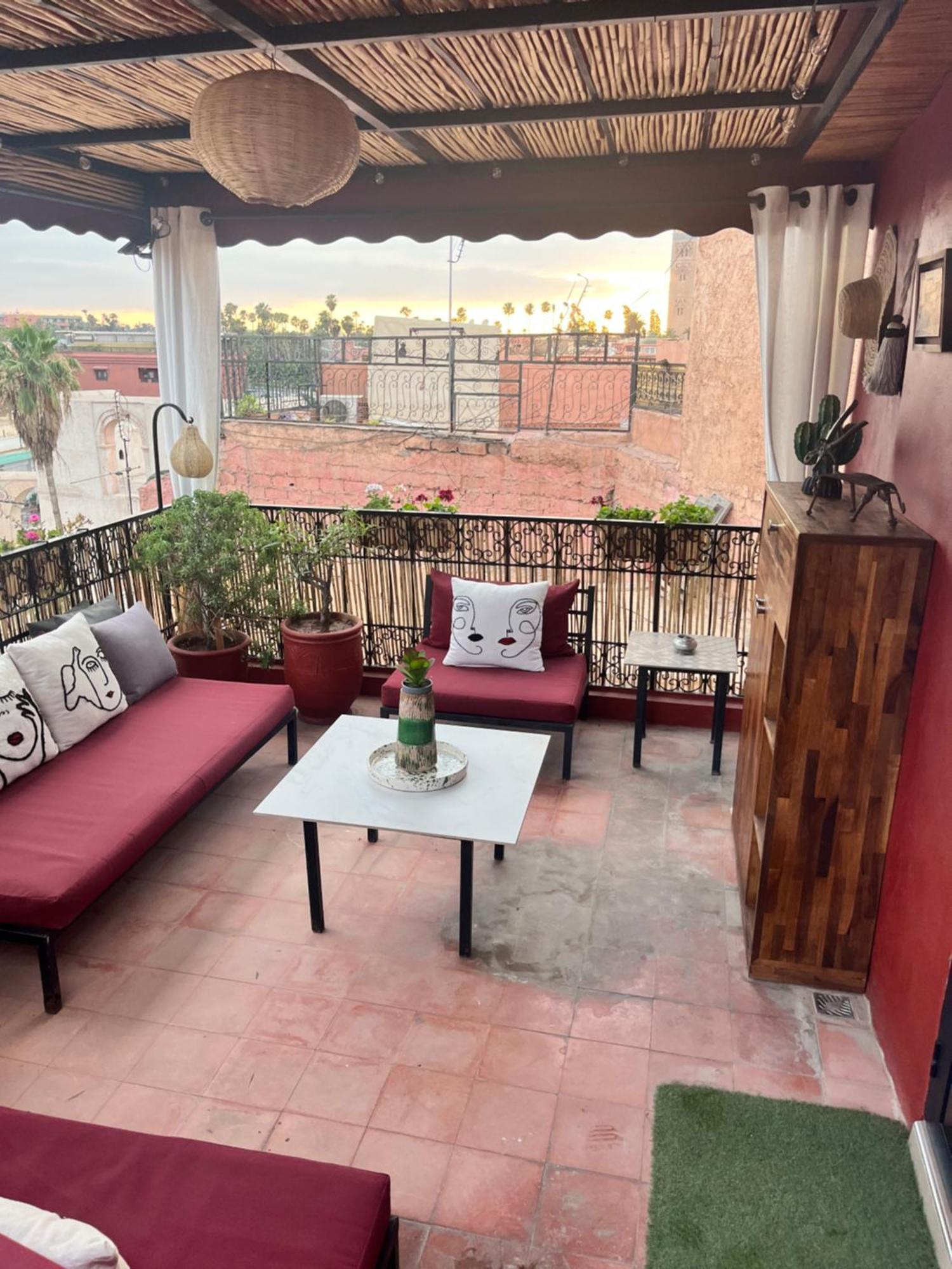 Dar L'Hna Apartment Marrakesh Exterior foto